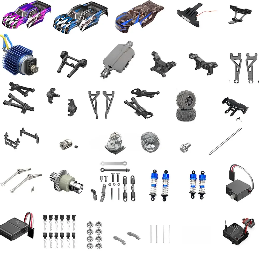MJX Hyper Go 16208 16212 16213 16218 RC Auto Upgrade-Teile 1/16 Hochgeschwindigkeits-Brushless-Racing-Drift-Truck