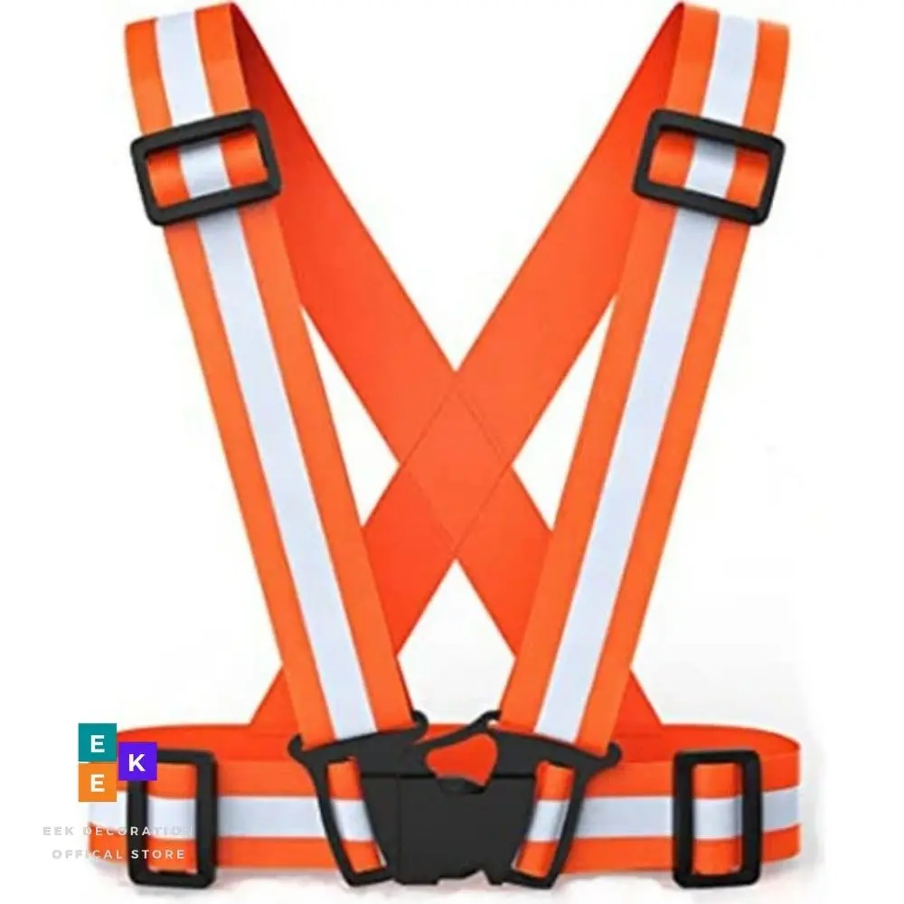 Warning vest with reflector Outdoor High Visibility Reflective Vest Warning Traffic Construction Safety Security Gear Labor Clot