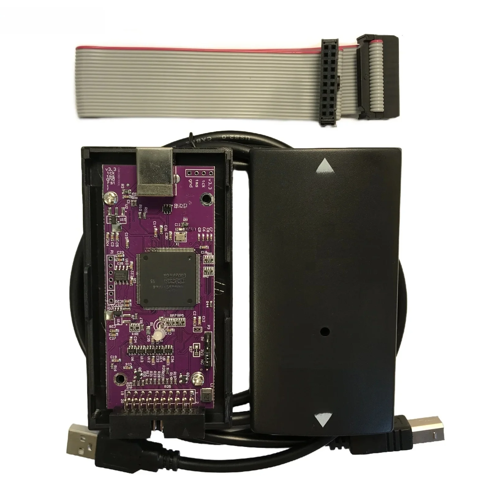 Dla J-Link JLink V12 USB JTAG ARM Emulator Debugger JTAG SWD Debug Tool High Speed STM32 STM MCU — zdjęcie 2