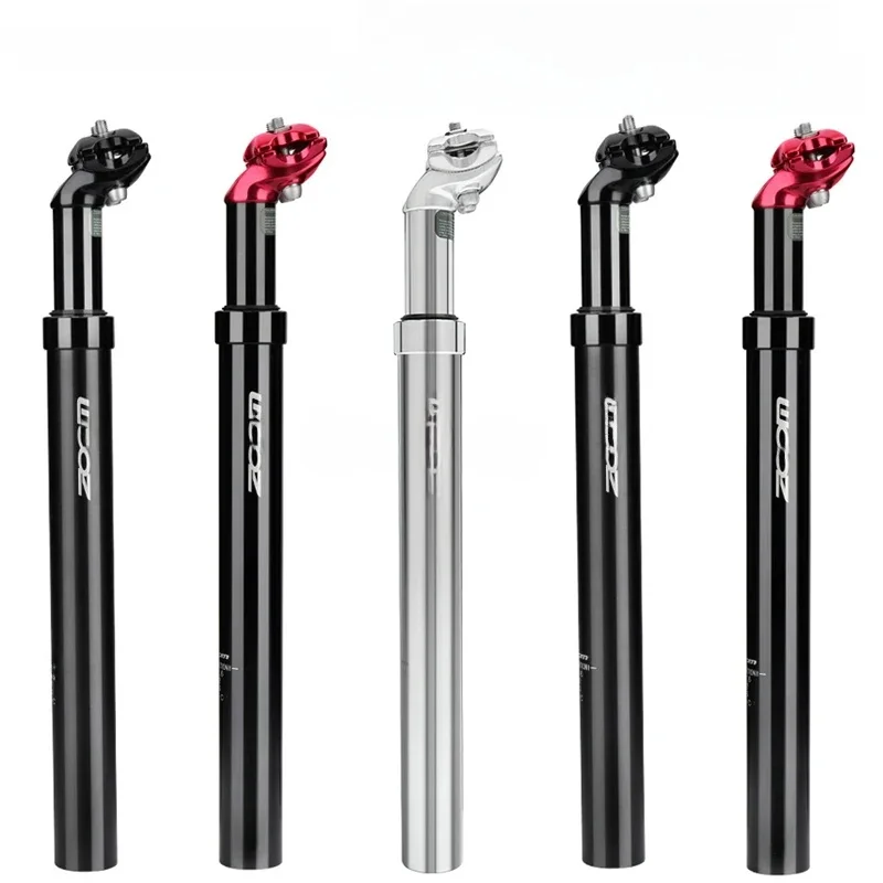 AliExpress NONE ZOOM Bike Suspension Seatpost 27.2/31.6/28.6/30.4/30.8/33.9mm MTB Suspension Seat Tube 350mm Shock Absorber Seat Post Bike Parts