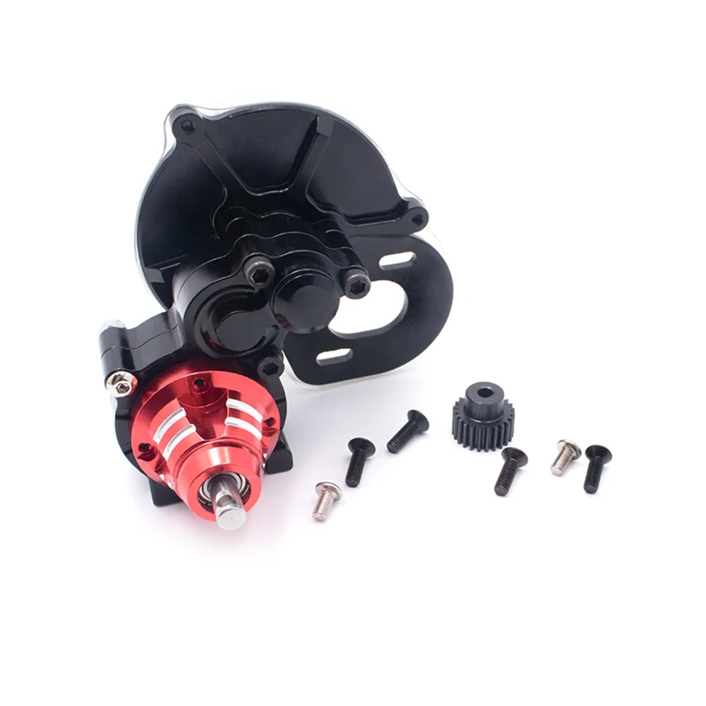 KYX Racing metalowa skrzynia biegów ulepszenia części akcesoria do 1/10 zdalnie sterowany samochód gąsienicowy Axial Wraith — zdjęcie 2