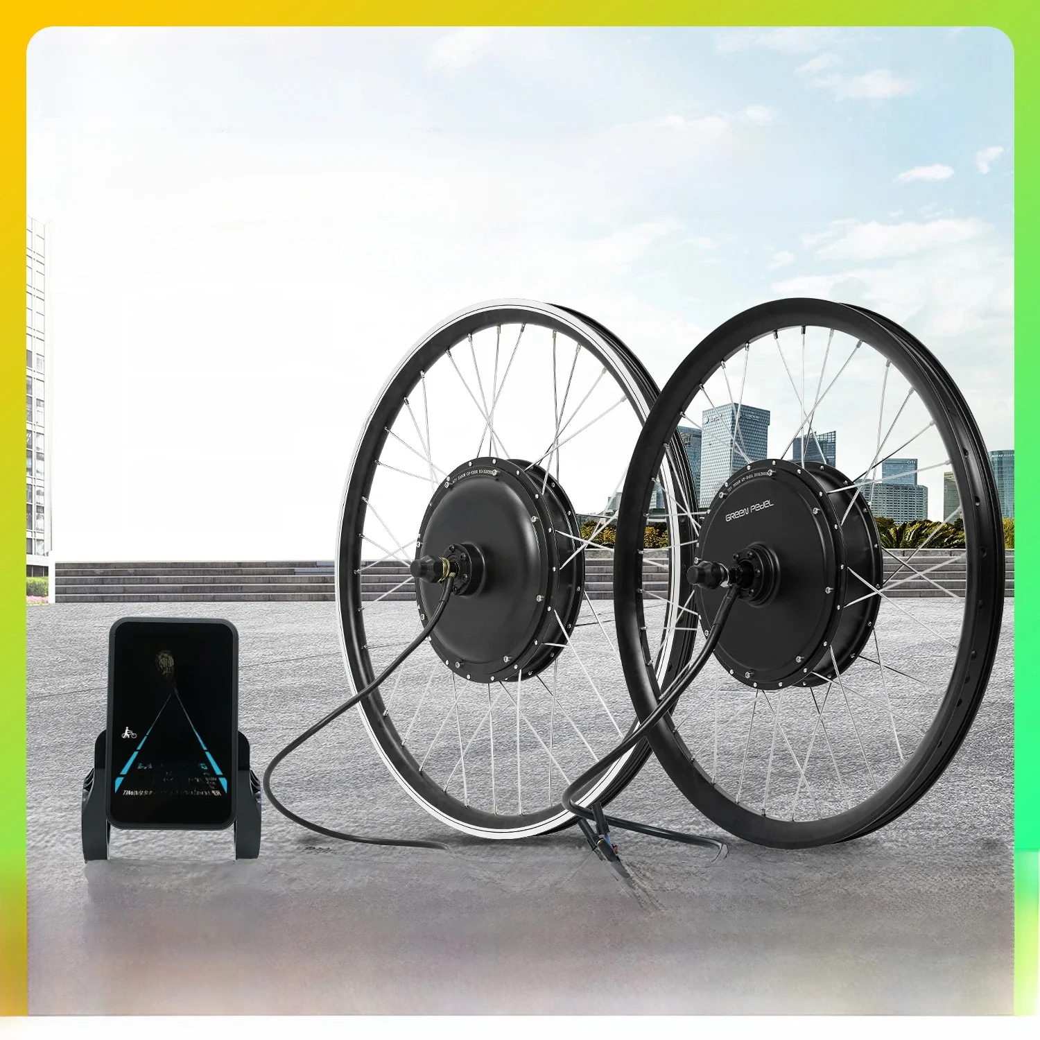 AliExpress ebike kit 52V 2000W 72V 3000W ebike conversion Kit Electric Bicycle Bike Conversion Kit 1.75- 3.0Tire Rear Motor Wheel Hub Motor