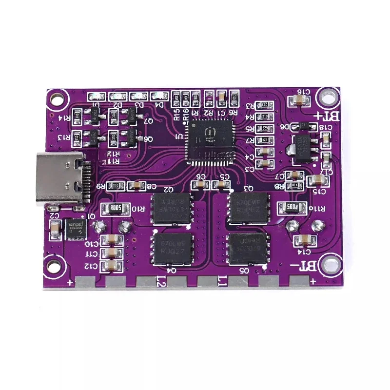 IP2368 Dwukierunkowy moduł szybkiego ładowania 100 W Interfejs Buck-Boost Type-c Bateria litowa 4S Płytka szybkiego ładowania o dużej mocy — zdjęcie 2