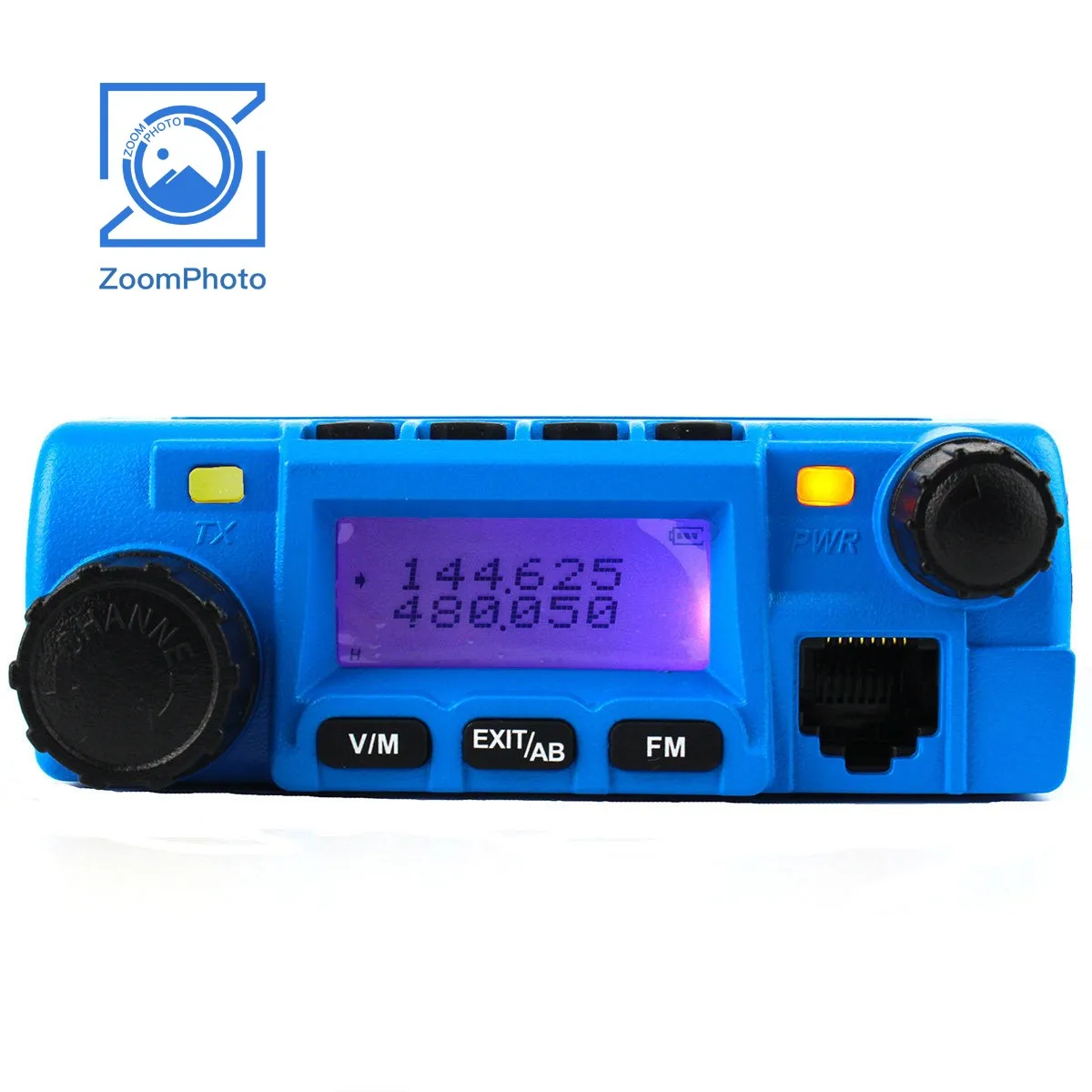 Imagem -06 - Qyt Kt8900 Walkie Talkie Transceptor uv 136174mhz 400480mhz Banda Dupla fm Rádio Móvel 200ch Azul