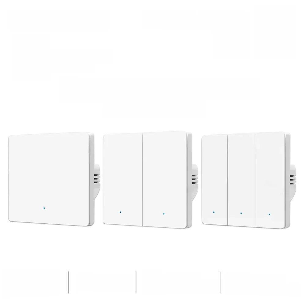 Tuya Zigbee 3.0 Smart Life Eu Drukknop Lichtschakelaar Geen Neutrale Draad Geen Condensator Nodig Ondersteuning Alexa Google Home Yandex Alice - afbeelding 2