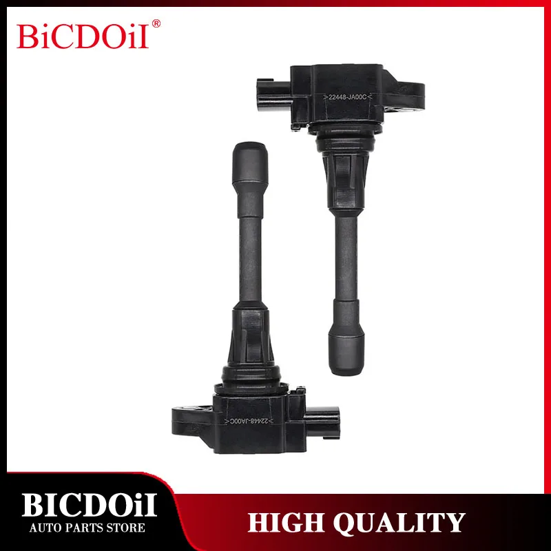 22448-JA00C Ignition Coil for Nissan Altima Sentra Versa X-Trail NV200 Tiida C11 Qashqai Infiniti Frontier FX50 M56 22448JA00C