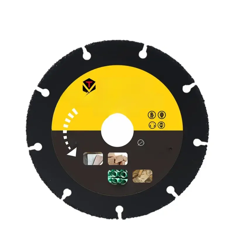 SCIMAKER 115mm/125mm brzeszczoty z węglików spiekanych tarcza do cięcia drewna tarcza do cięcia drewna Multitool przecinarka do drewna szlifierka kątowa do drewna — zdjęcie 2