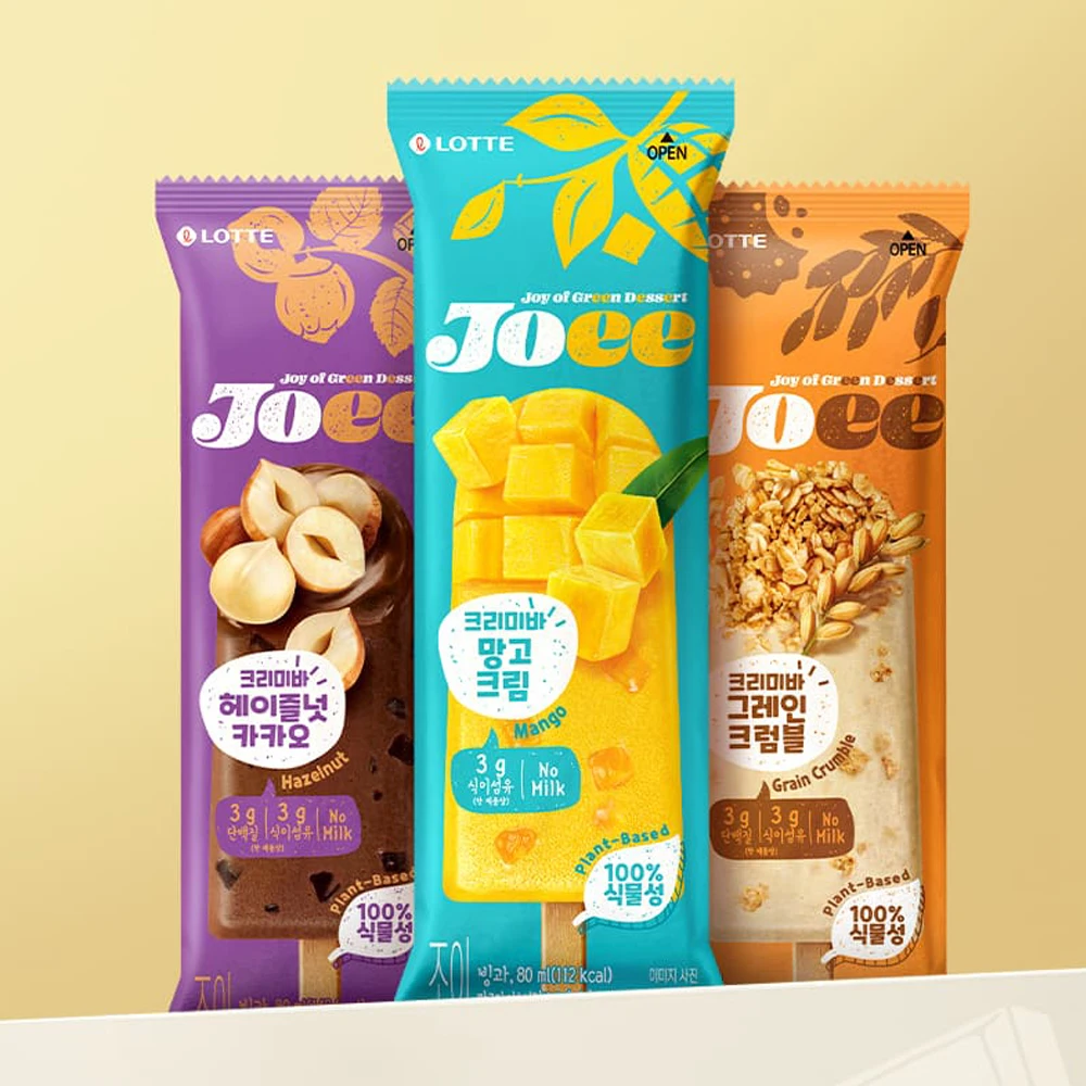 Lotte Well Joycreamiba Hazelnut Cacao 80x8 Food