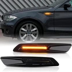 NO Flashing 12V Car Turn Signal Lamps Side Marker Lights LED Accessories For BMW Serie 1 3 5 E90 E60 E87 E83 E91 E92 E93 X1 X3
