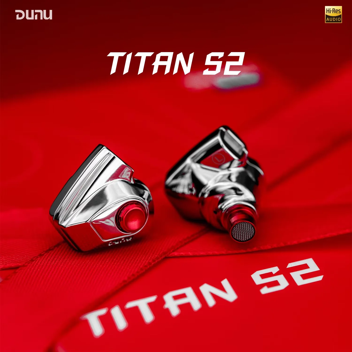 

DUNU Titan S2 / TitanS 2 Dual-Chamber & Magnetic Circuit Dynamic Driver In-Ear Earphones with 3.5mm+4.4mm lnterchangeable Plug