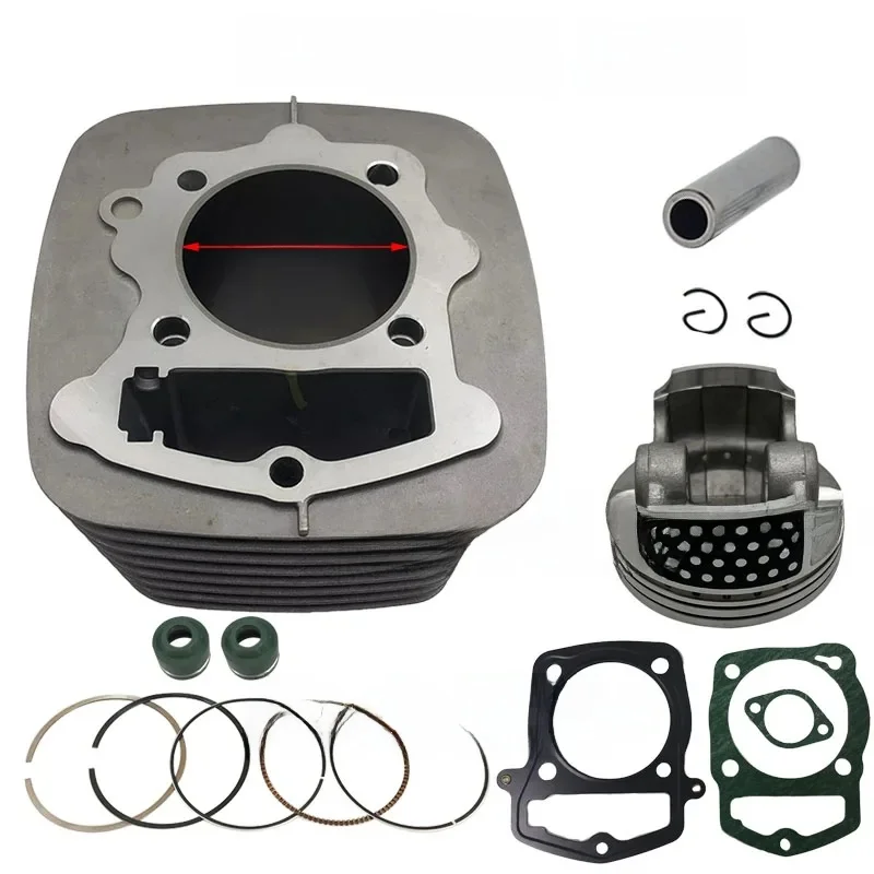AliExpress DVNOP 67mm Motorcycle Cylinder Piston Gasket for LONCIN RE250 CRF230 GP250 CB250 GTY TGR CQR KAYO BSE 250 Dirt Bike QUAD