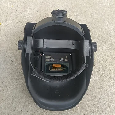 STARMAN solar-powered automatic darkening welding protective mask，Hood Welding Helmet Wide Shade 4/9-13 for TIG MIG ARC Grind