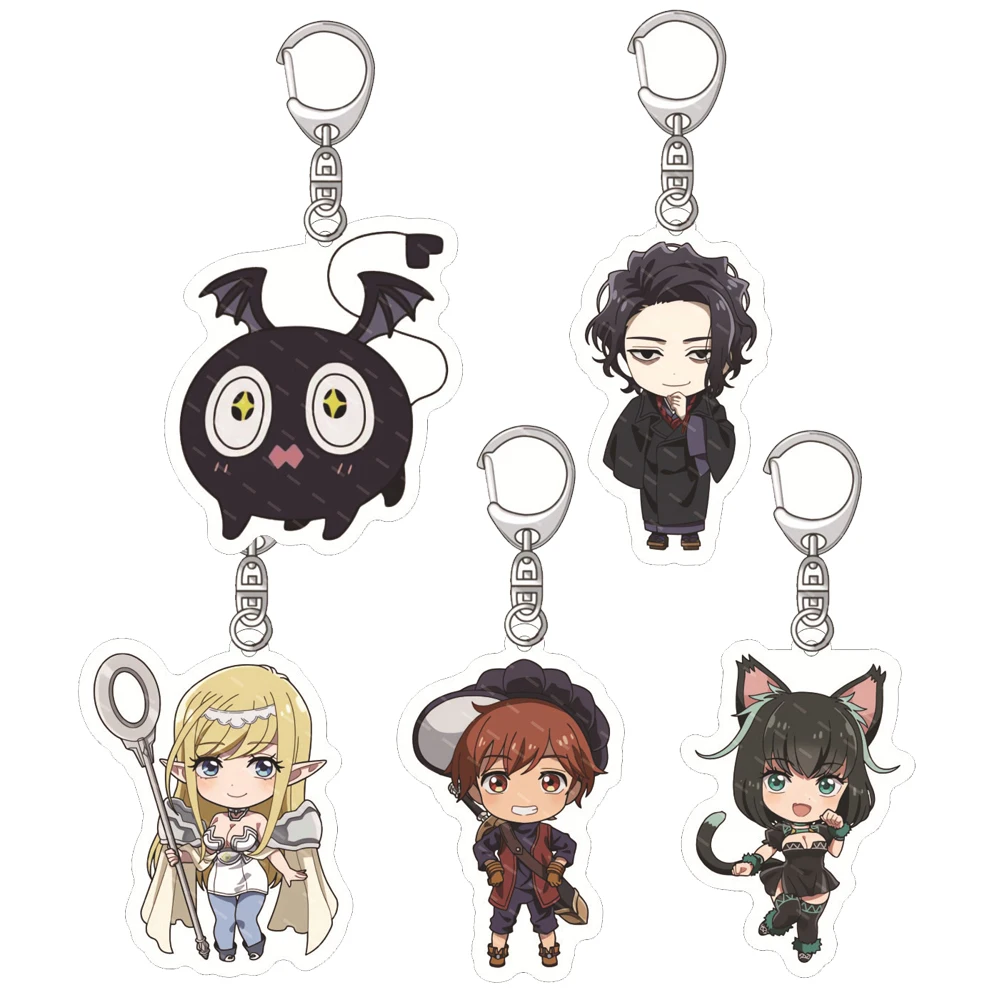 

Anime No Longer Allowed in Another World Acrylic Keychain Osamu Dazai Annette Tama Nir Figures Cosplay Bag Pendant Prop Fan Gift