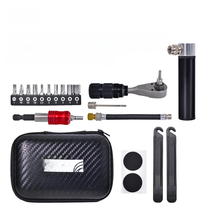 AliExpress ThinkRider TinkRider Bicycle Portable Tools Repair Bags Set Multipurpose Bike Toolkit MTB Road Bike Storage Capsule Kit Cycling Pump