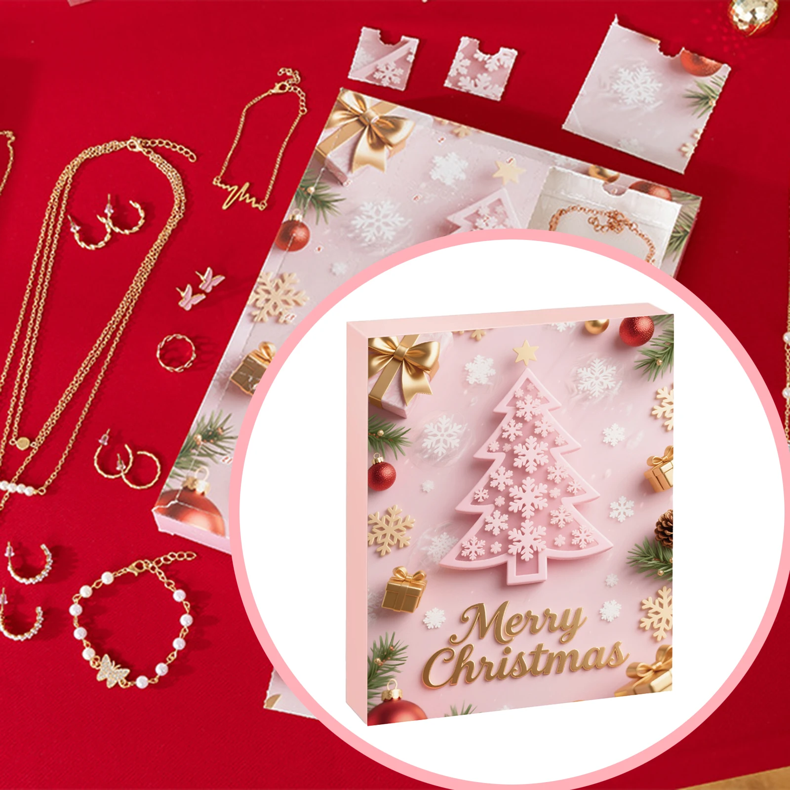 1 مجموعة عيد الميلاد تقويم الق - مراجعة Jewelry Making Advent Calendar وسعره