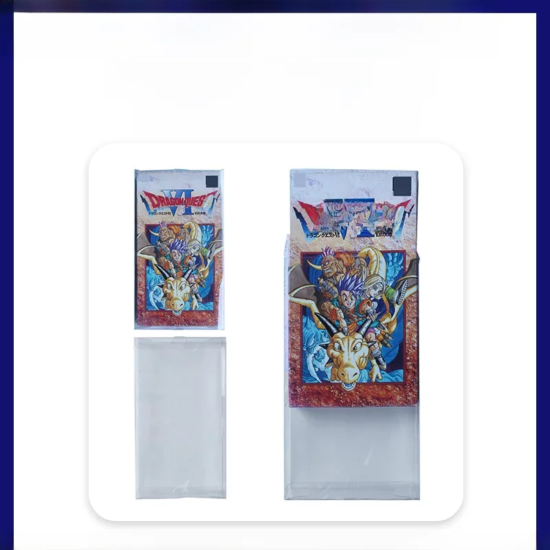 Ochraniacz pudełka na Super Famicom na japońskie gry Nintendo CIB Kompletny w pudełku Wykonane na zamówienie przezroczyste plastikowe etui — zdjęcie produktu 6