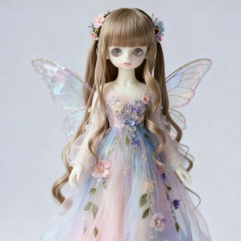 

2026 New Arrivals 1/6 1/4 Long Curly Elegant Style BJD Wig Cheap YOSD MSD SD Accessories Suit 6-7inch 7-8inch 8-9inch Doll Hair