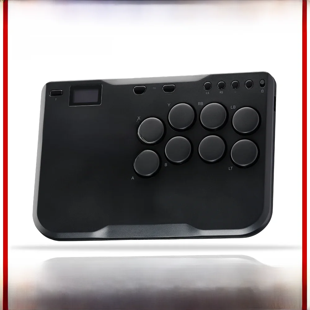 Haute42 Cosmox Mini Arcade Joystick Hitbox Controller Tastatur Hebelloser Hitbox Fightstick für Ps4 /PS5/Switch Arcade Stick PC