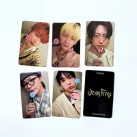 &TEAM Character Props TEAM WE ON FIRE Photocard High Quality INS Style Double Sides Printing LOMO Card K NICHOLAS FUMA Fans Gift