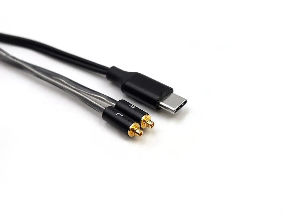 USBC TYPEC Audio Cable wire with mic For SONY IER-Z1R IER-M9 IER