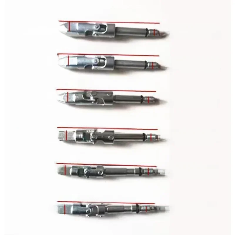 Joint de tête universel de dégonflage horizontal, double pompe, cric