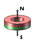 Super Strong Neodymium Round Magnet Magnetic Ring Neodymium Magnets Neo Rare Earth Craft Imans Parts Magnetics W Hole Disc Iman