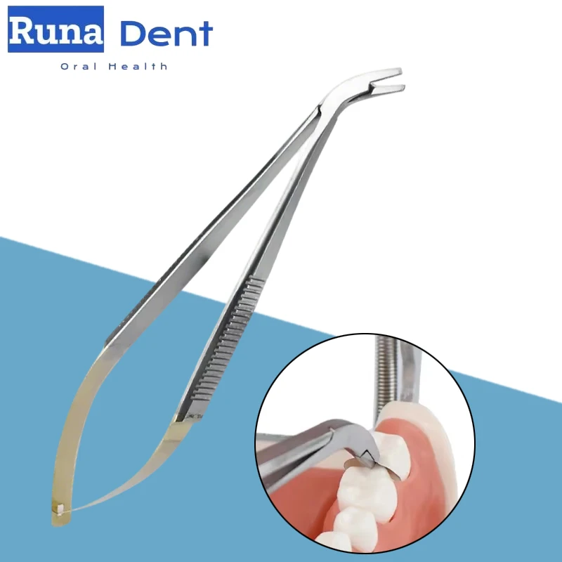 

Dental Matrix Holder Clamp Matrices Hole Protrusion Placement Tweezer Stainless Steel Material Orthodontic Tools