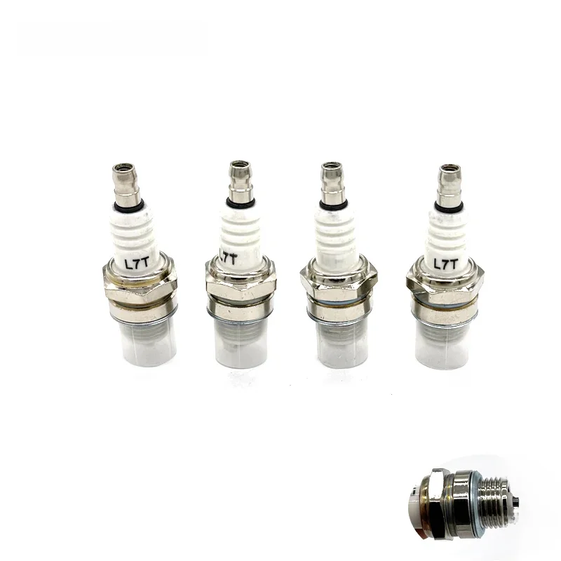 AliExpress ATVUTV MOTO 1/2/4pcs L7T Spark Plug For 2 Stroke Pocket Bike BM6A BPMR7A RCJ6Y RCJ7Y WSR5F 33cc-49cc Gasoline Trimmer Chainsaw Brush Cutter