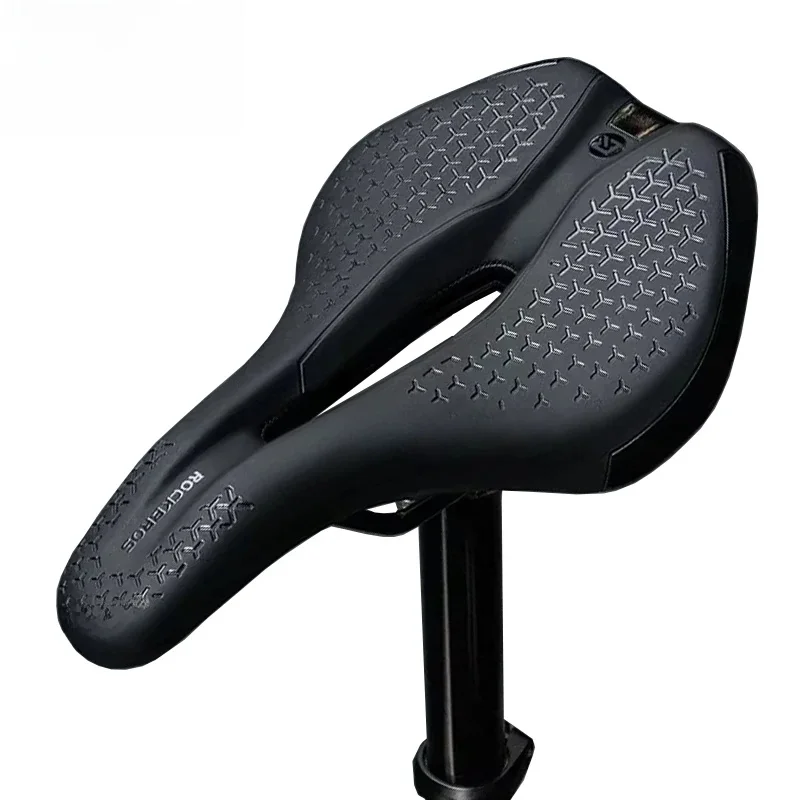 AliExpress ROCKBROS Mountain Road Bike Saddle Breathable Shockproof Cycling Seat PU Non-Slip Leather Racing Speed Bicycle Accessories