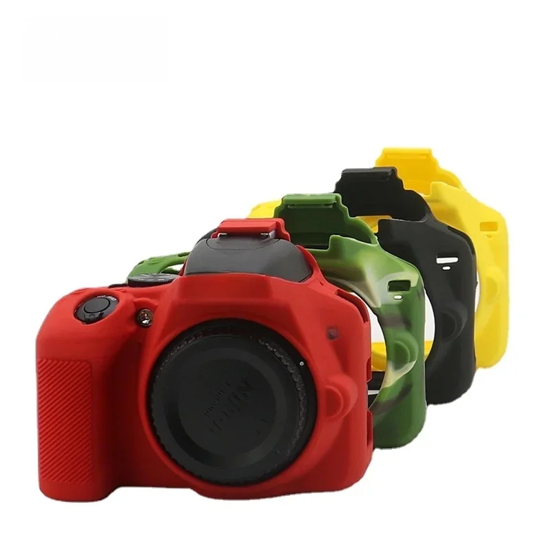 Miękkie silikonowe obudowa kamery DSLR torba osłona na nikona Z7 Z6 Z5 D780 D750 D850 D3300 D3400 D3500 D5300 D5500 D5600 D7100 D7200 D7500 — zdjęcie produktu 7