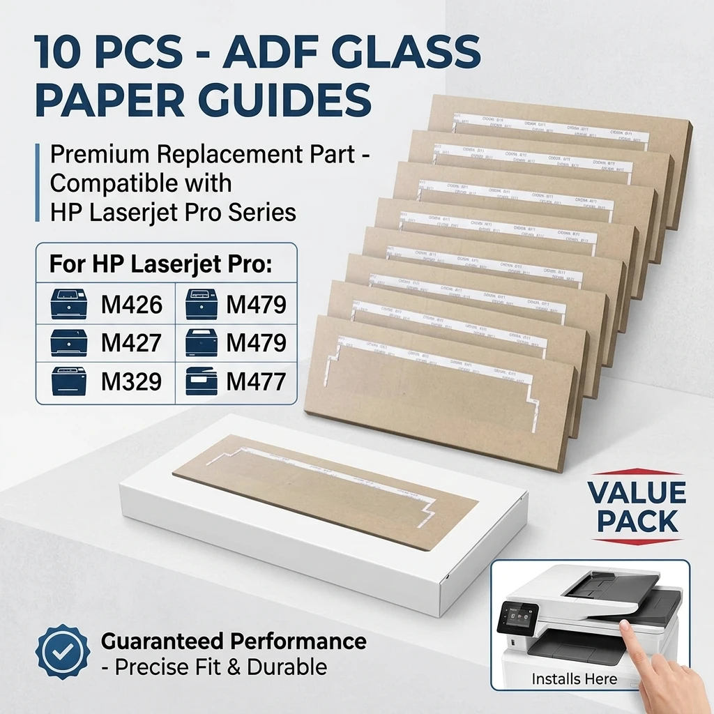 10PCS ADF Glass Paper Guide for HP Laserjet Pro M426 M427 M329 M479 M281 281 426 477 329 479