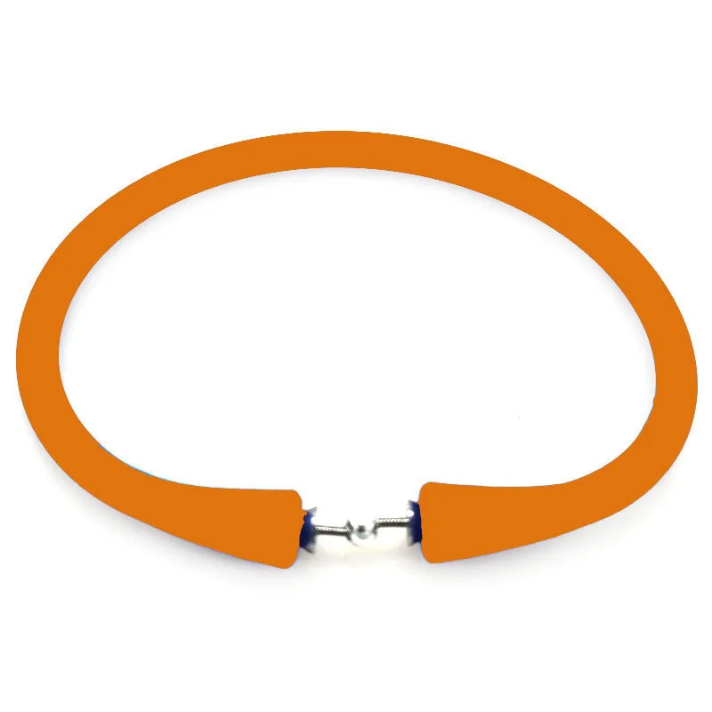 Wholesale Apricot Rubber Silicone Wristband for Custom Bracelet