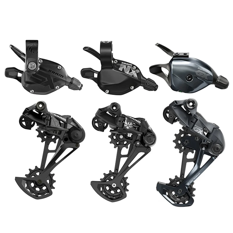 SRAM GX NX SX EAGLE 1x12 12 speed MTB SL and RD Groupset Trigger Shifter Right Side Rear Derailleur Mountain Bicycle MTB Kit