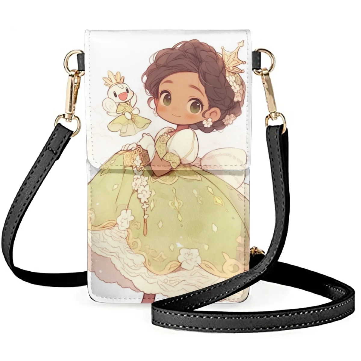 Cute Cartoon Dancing Little Girl Pattern Mobile Phones Bags Woman Outdoor Dirt Resistant Lady Handbag Purses Satchel Hot Sales