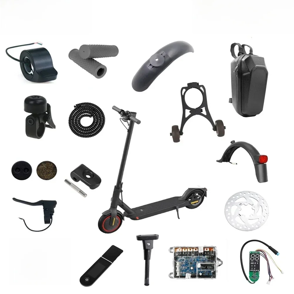 Pièce de rechange pour réparation de Scooter électrique Xiaomi Mijia M365 Pro, poignée de frein, lumière de tableau de bord, accessoires de remplacement, diverses pièces