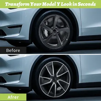 8 best sales Nắp chụp mâm xe Tesla - №2