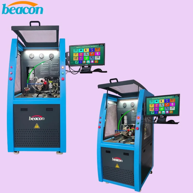 Diesel Injector Pump Test Bench High Pressure Common Rail Injector Tester with Flow Measurement