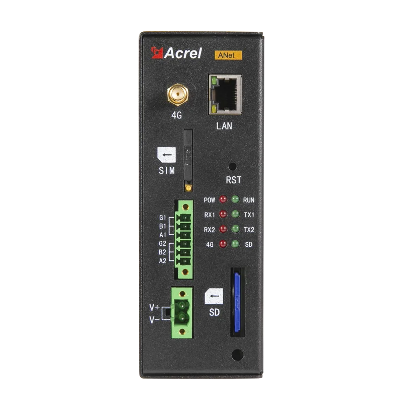 

Умный шлюз Anet, Ethernet, LTE(4G), LoRa, WiFi, Modbus RTU/TCP, DL/T645-97/07, DL/T698, CJT188-2004, MQTT, DIN-рейка, металл