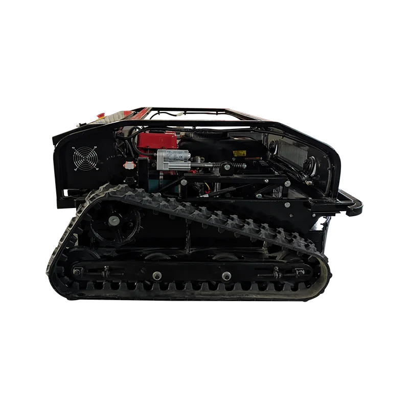 Hochwertiger ferngesteuerter All-Terrain-Rasenmäher mit Motor, 1000 mm, landwirtschaftlicher selbstfahrender Rasenmäher