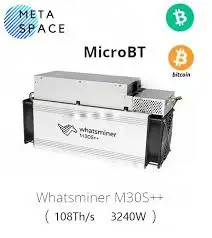 آلة تعدين Whatsminer-BTC ، M50 ، 122 s ، من من من من من من نوع W ، من من من نوع Whatsminer