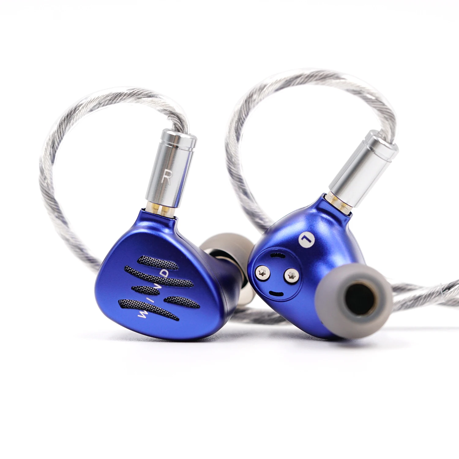 BQEYZ Weather Series WIND Hybrid Dynamic Driver with Bone Conduction In Ear Monitor HiFi Earphone 2.5/3.5/4.4MM Connector