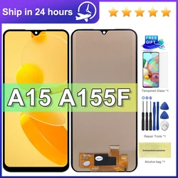 6.5'' Tested For Samsung A15 SM-A155F LCD Display Touch Screen Digitizer Assembly Replacement For Samsung A15 5G SM-A156B LCD