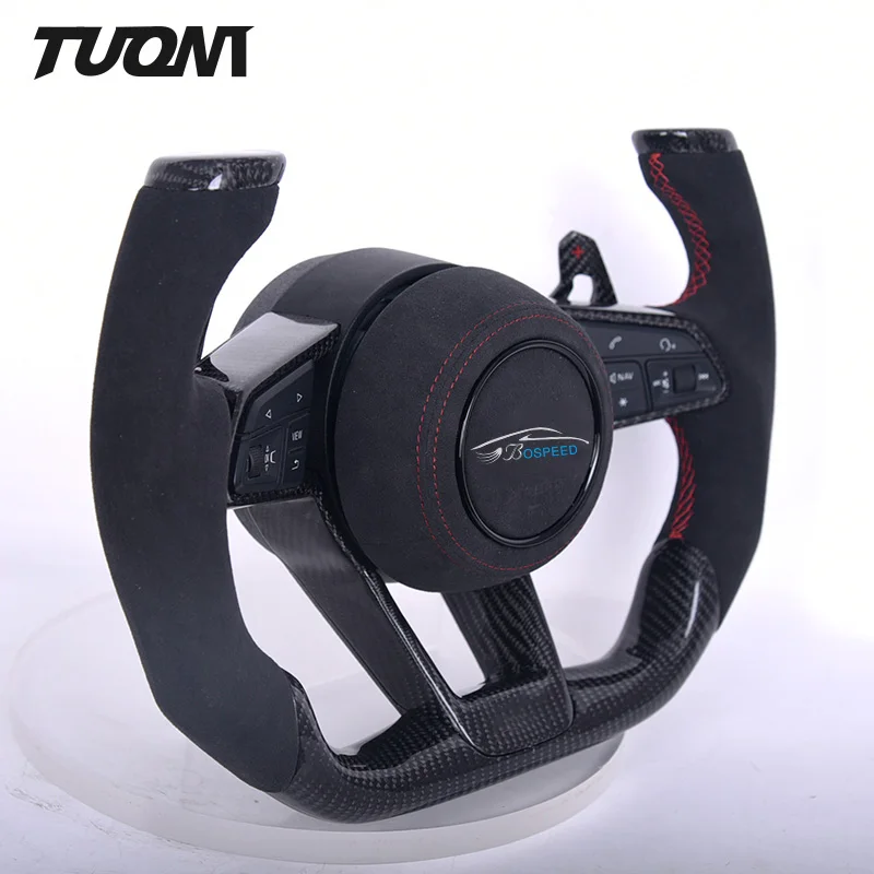 

Fit For Audi A3 8Y A4 B8.5 A6 C8 A7 Q3 Q4 S3 8V S8 Rs3 Rs5 TT 8J MK1 R8 SQ5 Custom Forged Carbon Fiber Led Cars Steering Wheel