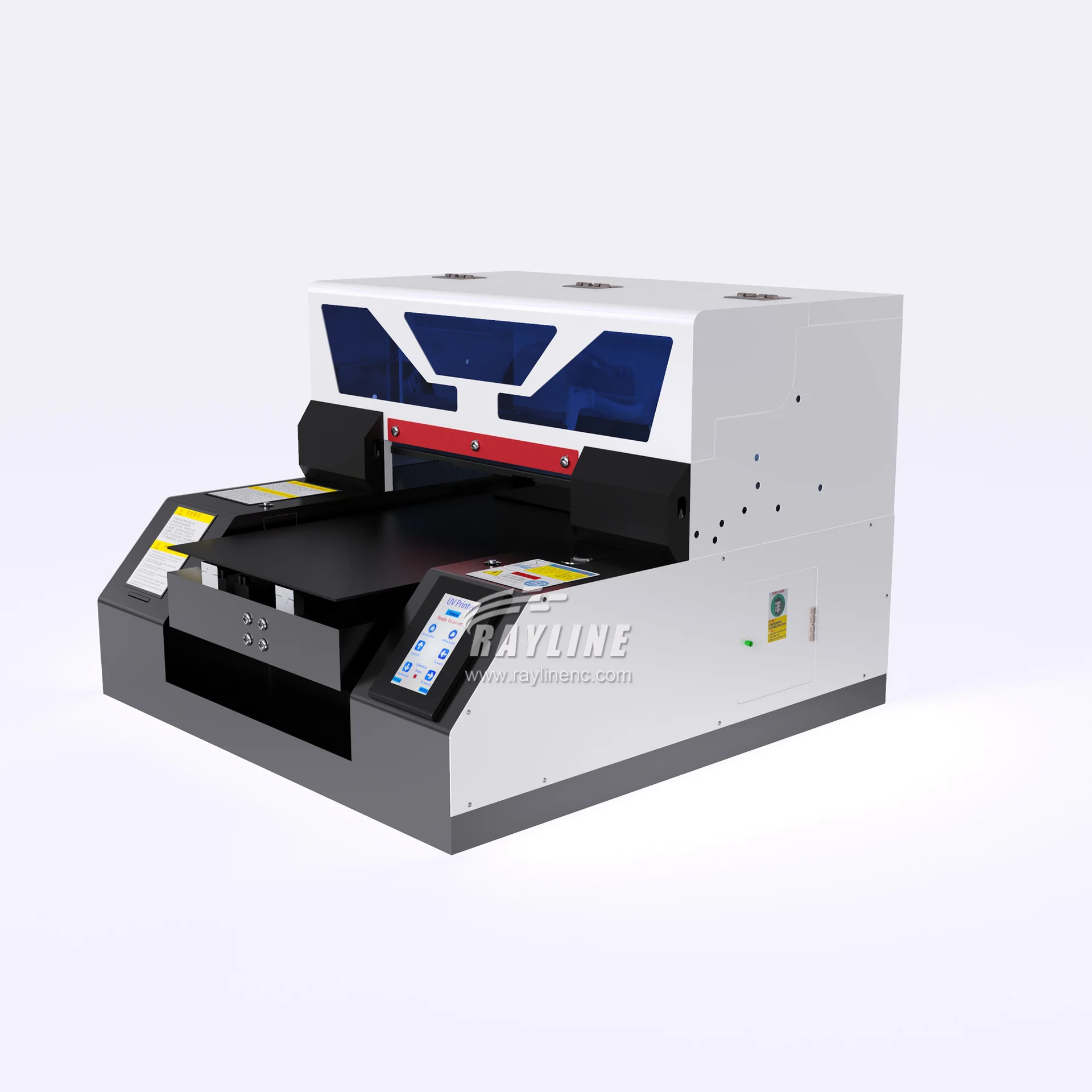 A3 Multifunctional LED UV Flatbed Printer CMYKW+Varnish Phone Case, Glass,Cylinder Bottle Multi-layer Small UV Printer