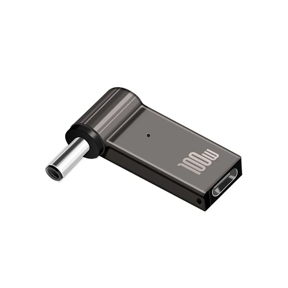 USB Tipo C Adaptador de Carregamento Rápido, Carregador Portátil, Conversor, Conector, Universal, Dell, Asus, Hp, Acer, Lenovo, 100W