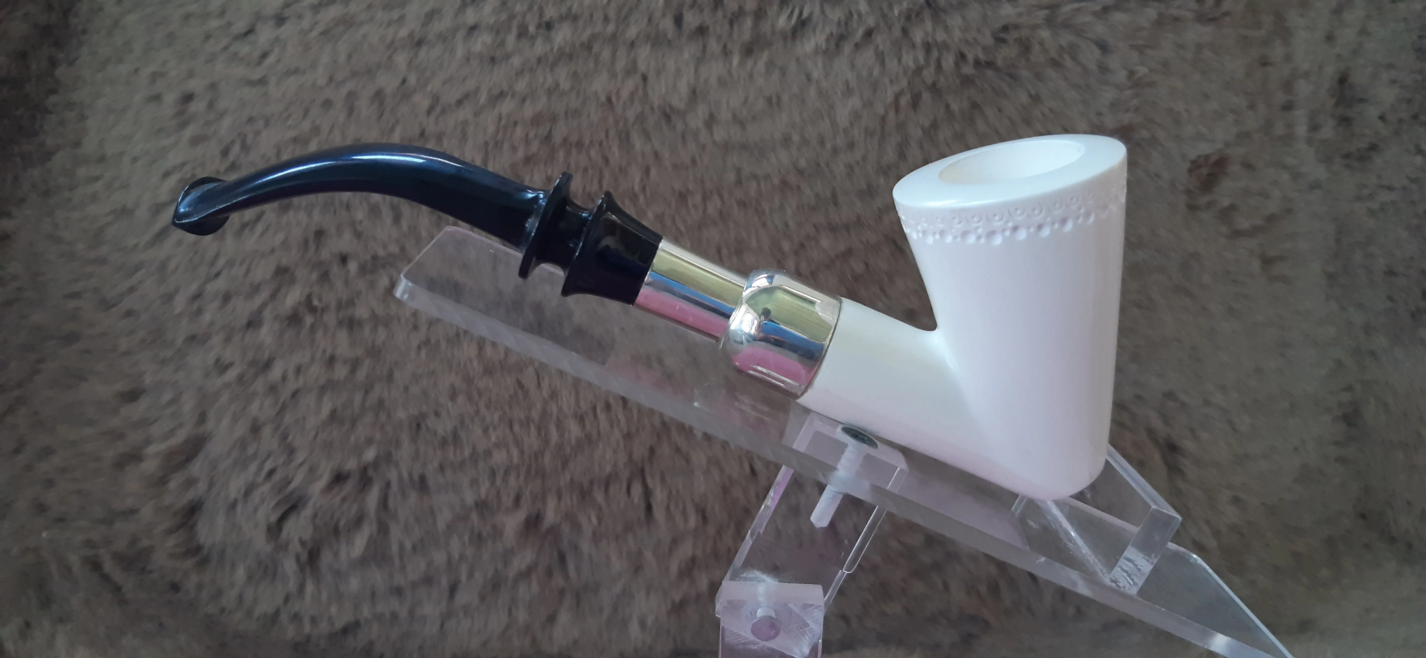 

Handmade Block Meerschaum Pipe