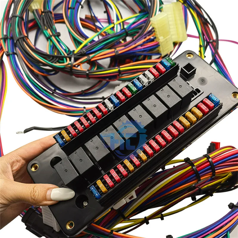 جودة عالية E320D E325D E329D حفارة فيوز صندوق الأسلاك تسخير 2758651   275-8651