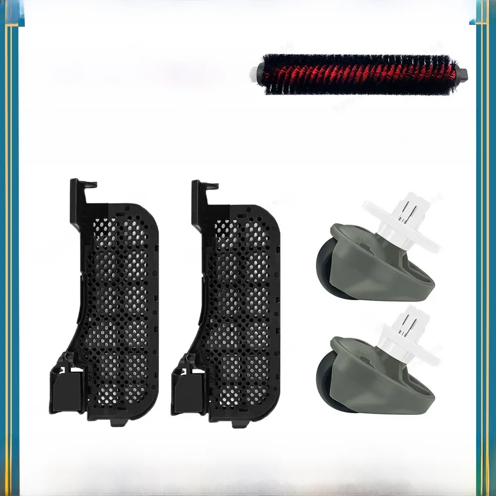 Compatible pour Roborock S8 Pro Ultra, accessoires de pièces, filtre de réservoir de nettoyage, brosse roulante de nettoyage à grande vitesse, roulette de roue avant