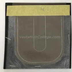 Vesta Hair Pu Lace Closure Base 4X4 for Making Hair Injection Machine Made Pu Lace Closure
