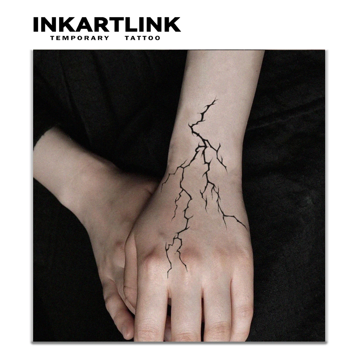 Lightning Rift Temporary Tattoo,Lasts To 15 Days New Technology Magic Waterproof Semi Permanent Sticker.